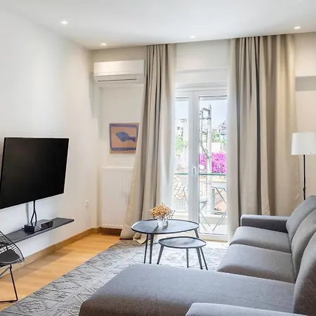 Ferienwohnung Luxury 1Br Flat In The Heart Of Athen Exterior foto